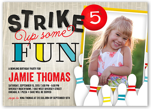 sports birthday party cards