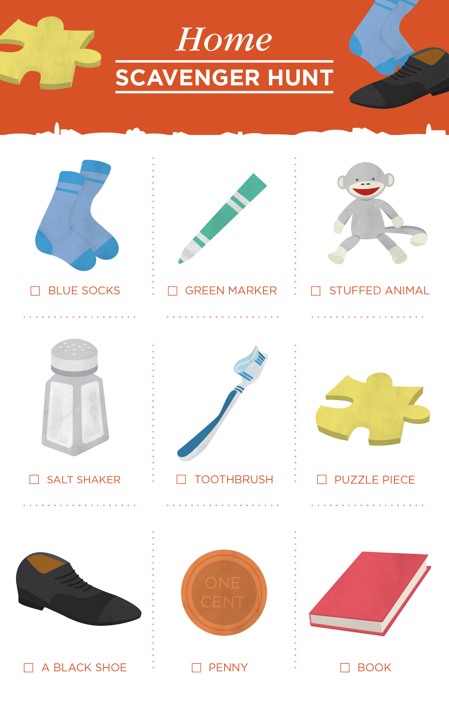 Home Scavenger Hunt