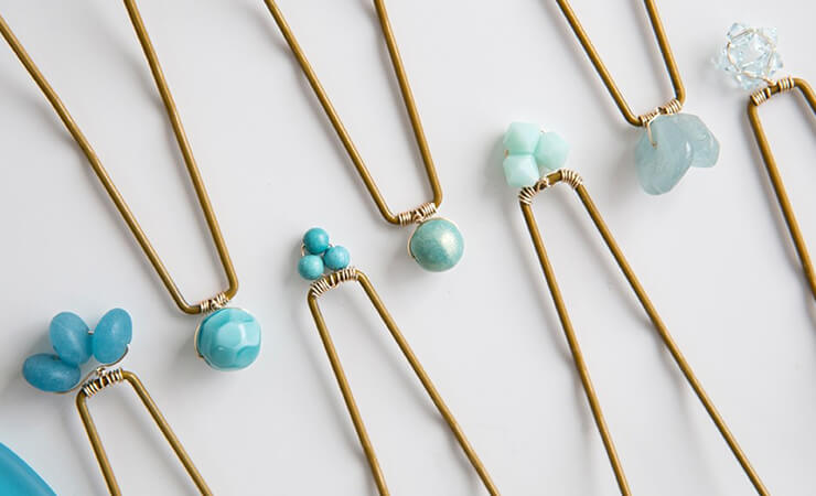 Delicate Gemstone Hairpins Gift