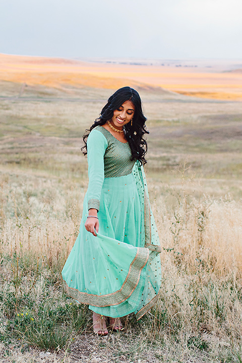 graduation outfit ideas teal dress