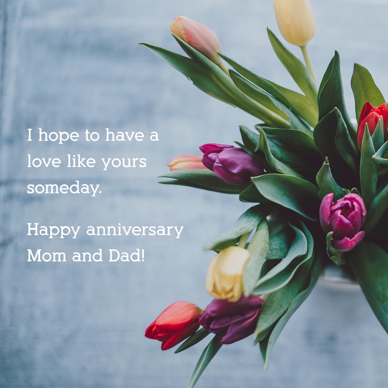 anniversary message for parents