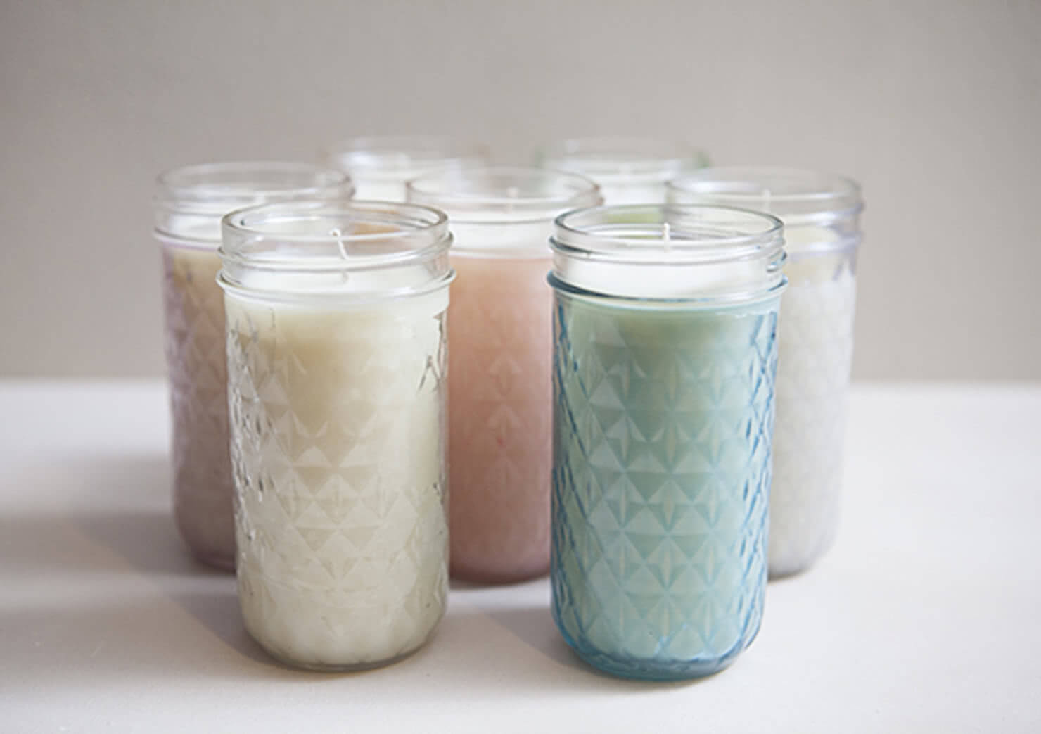 mason jar candles