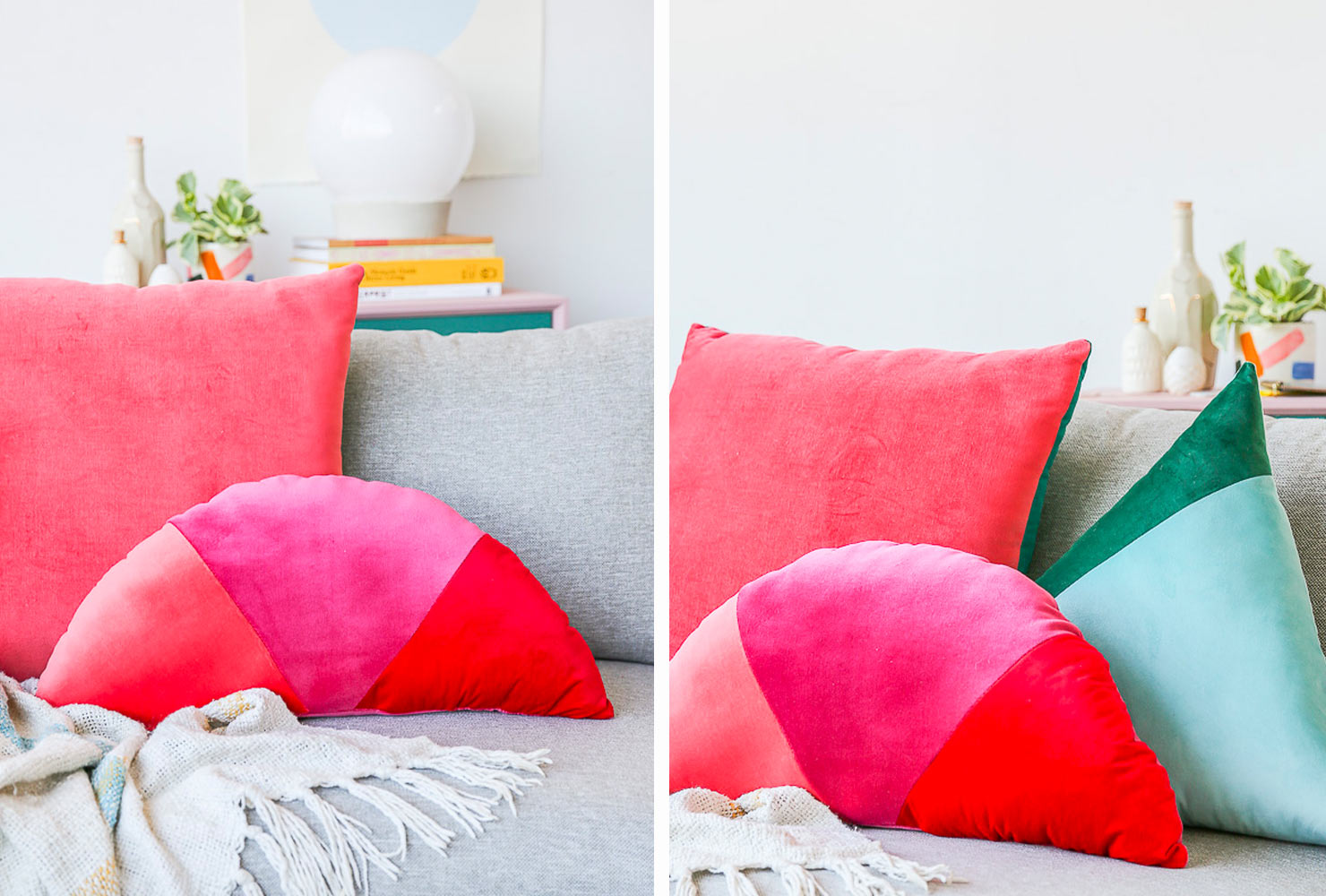 new mom gift ideas velvet pillow