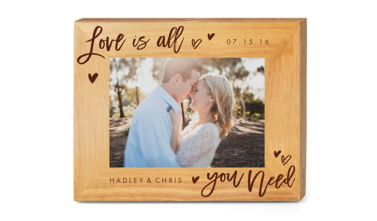 anniversary message frame