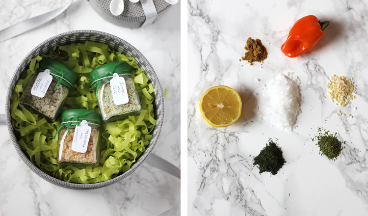 anniversary gift herbal salt infusions