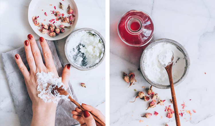 pearl powder face mask