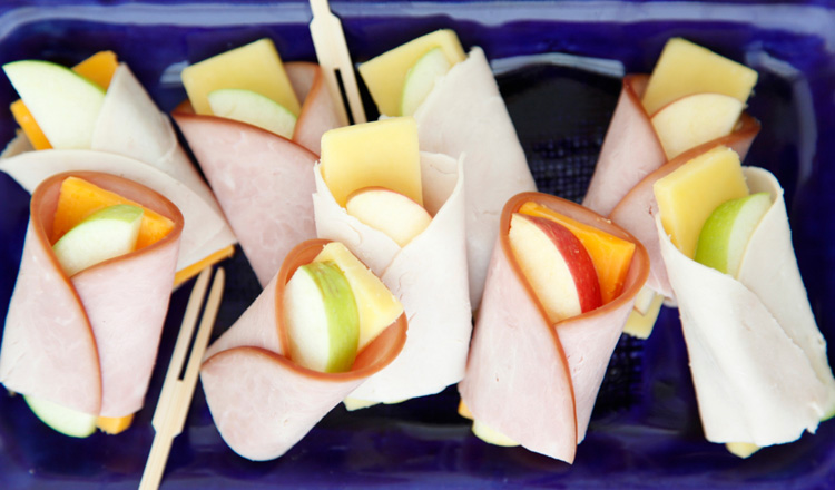 apple cheese wraps