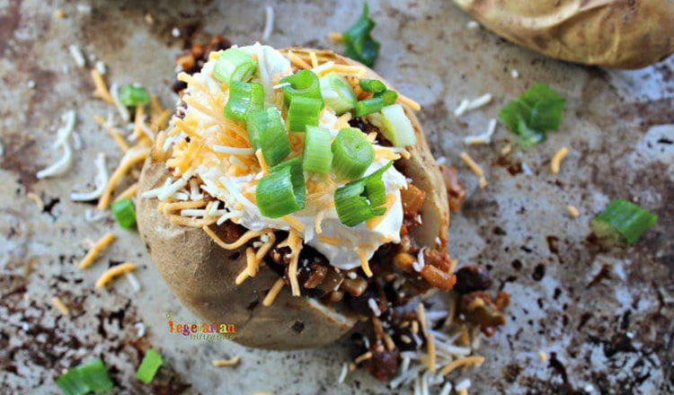 stuffed baked potato
