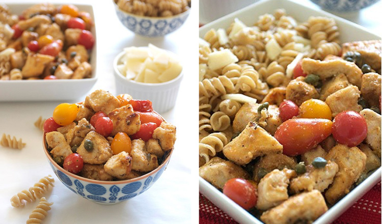 chicken with tomatoes and capers