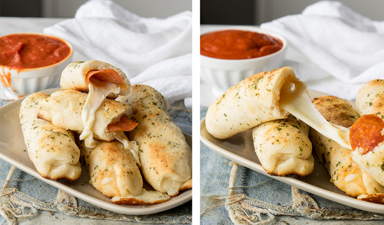 pizza sticks lunch for kids