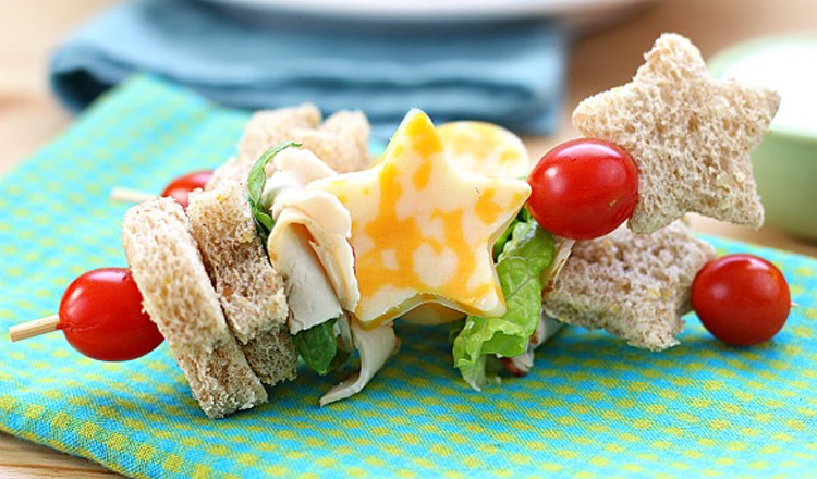 star sandwich kabobs