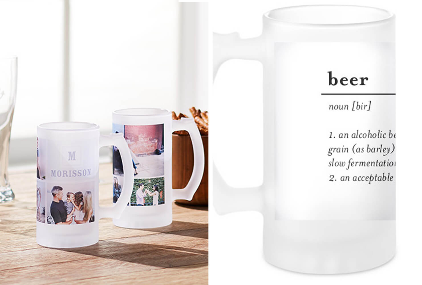 family gift ideas beer stein