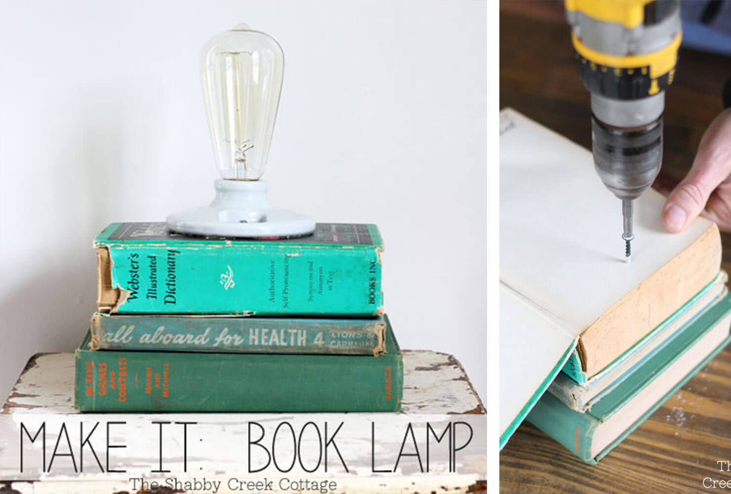 family gift ideas book lamp