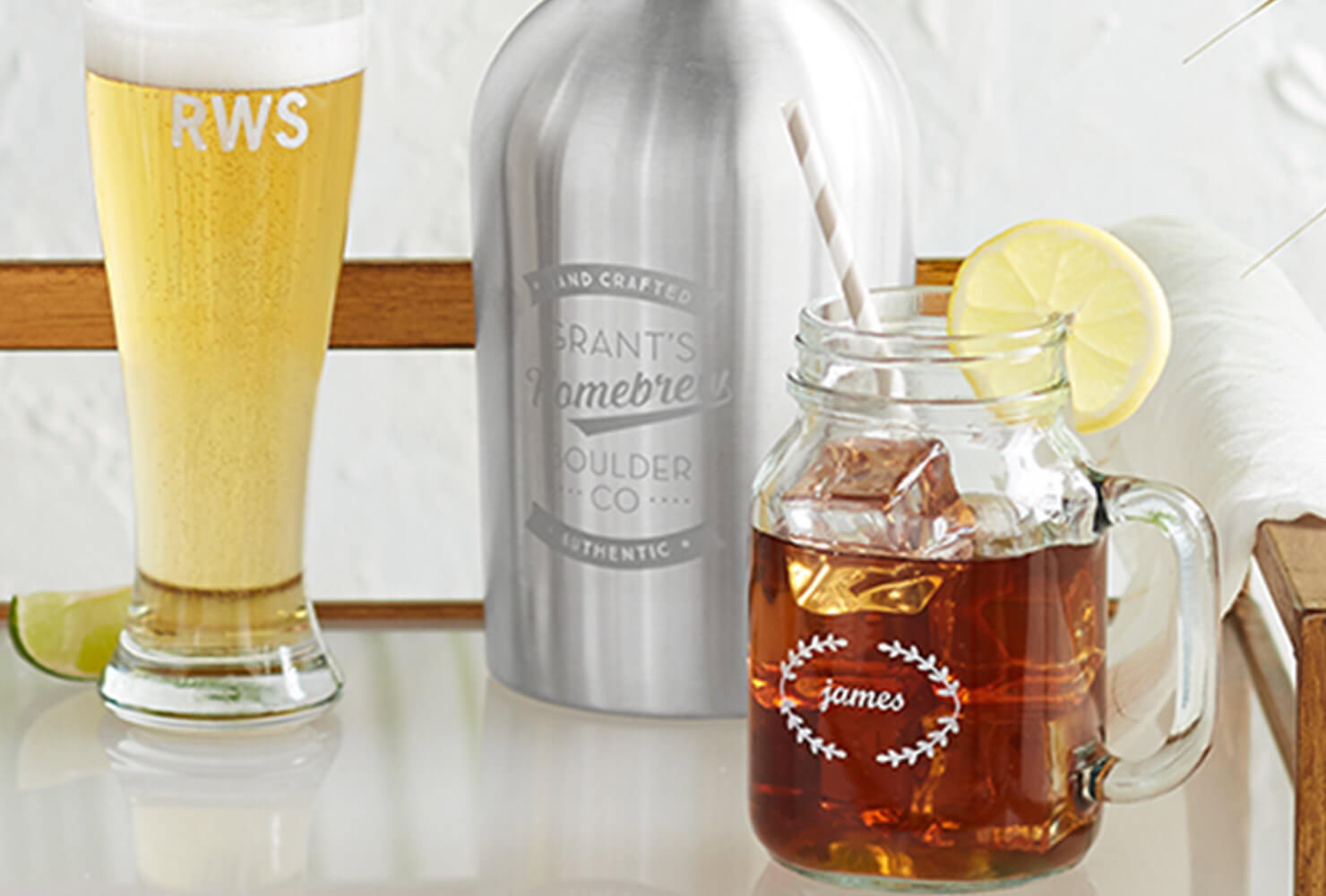 family gift ideas custom drinkware