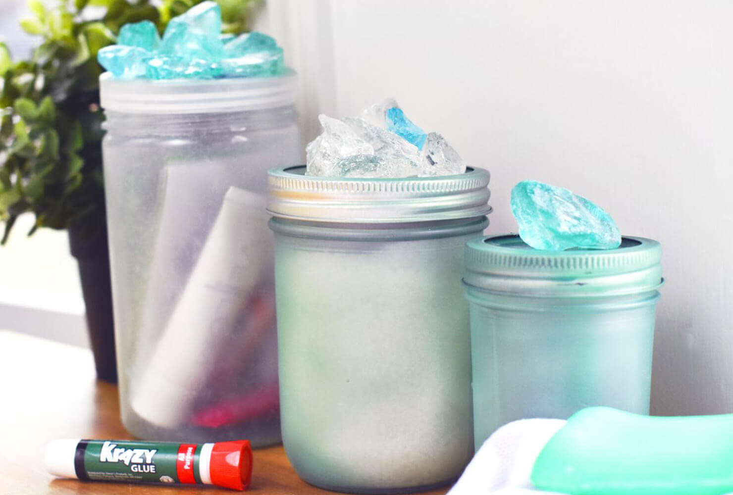 family gift ideas gem stone jar