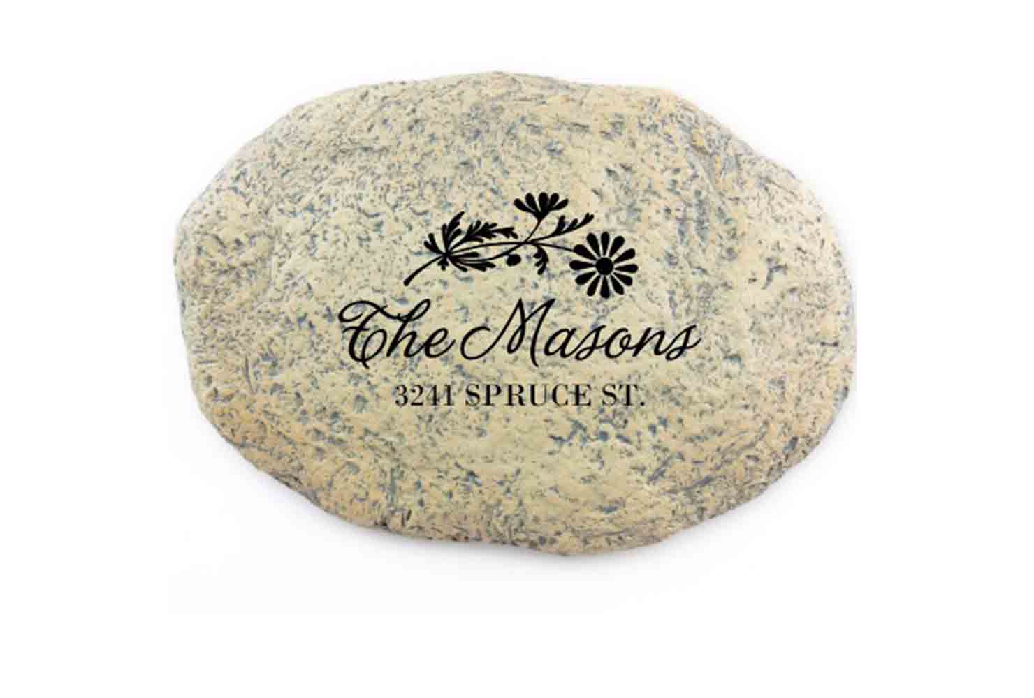 family gift ideas ideas custom rock