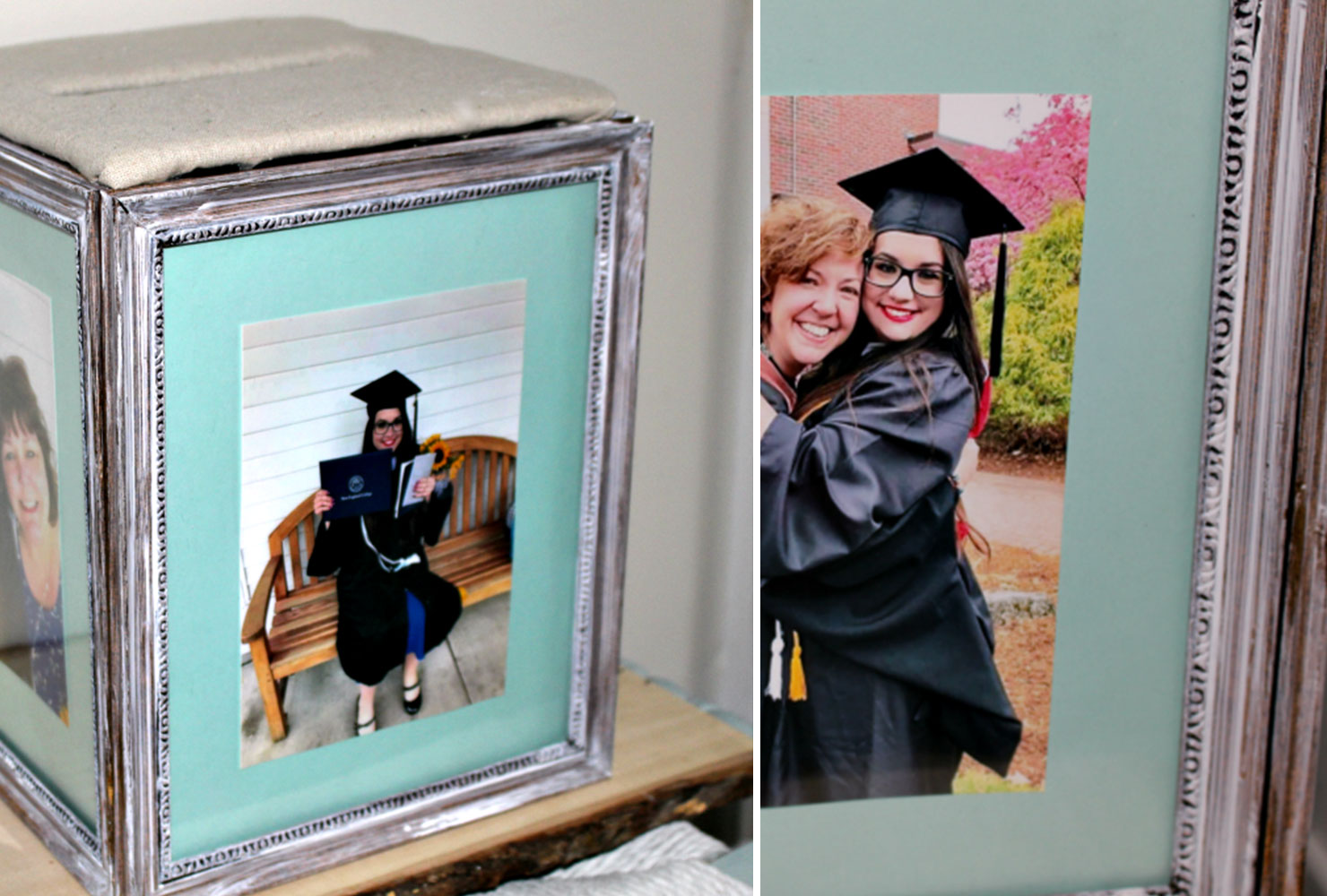 graduation card box ideas frame photo