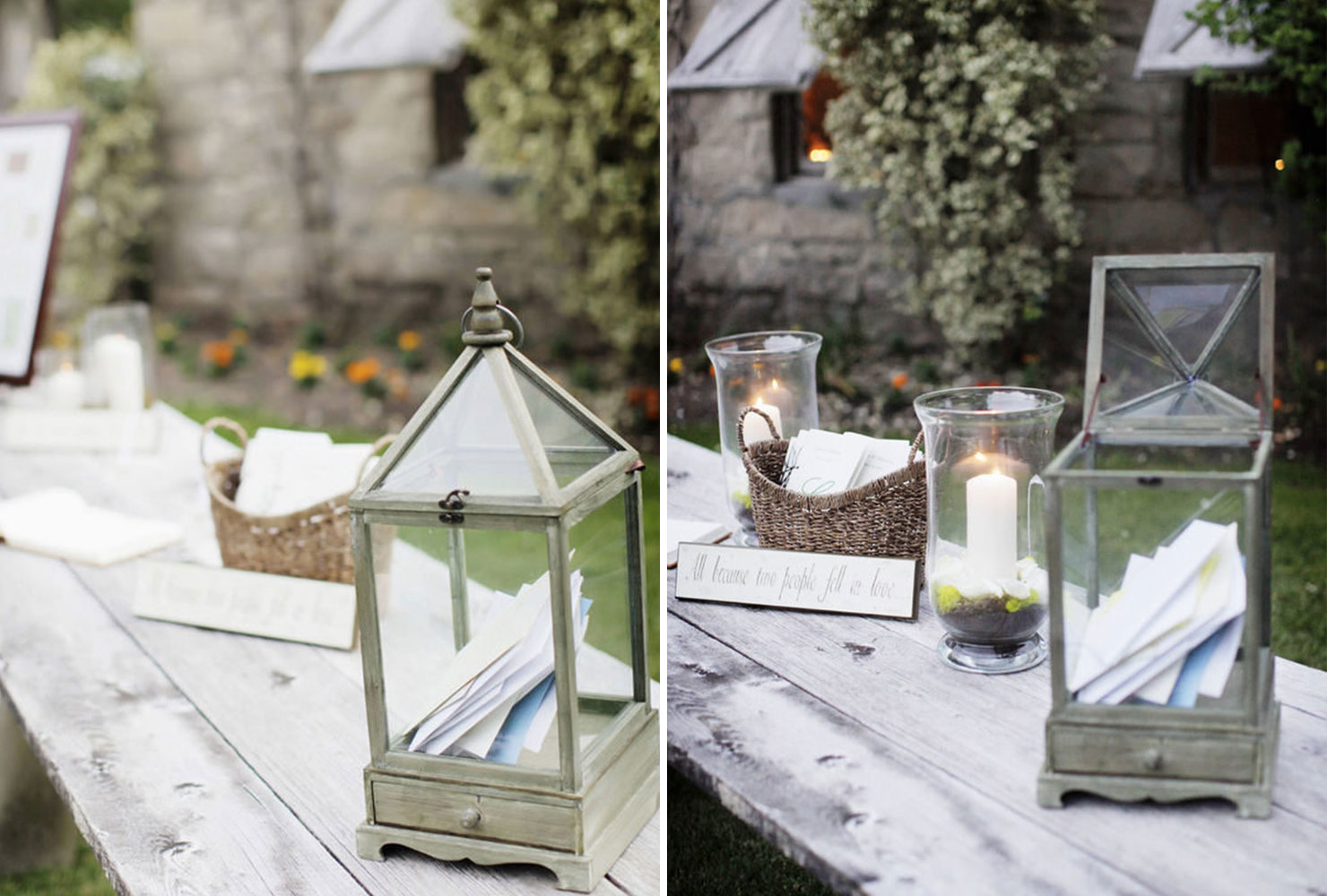graduation card box ideas lantern-box