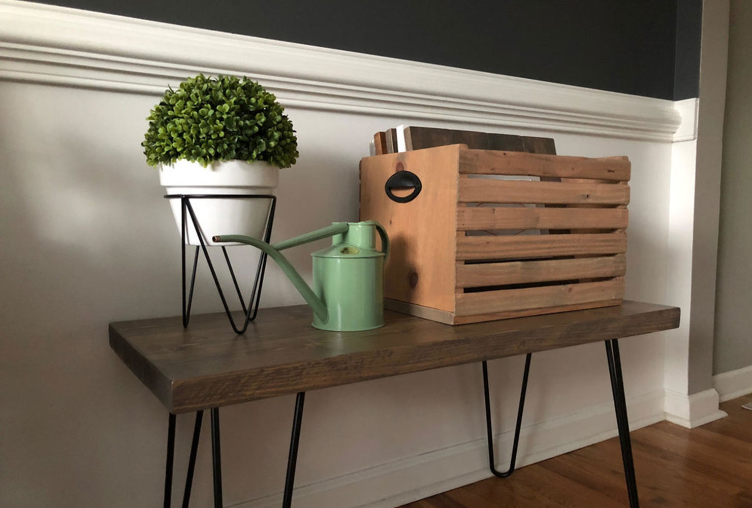 graduation card box ideas wood crate
