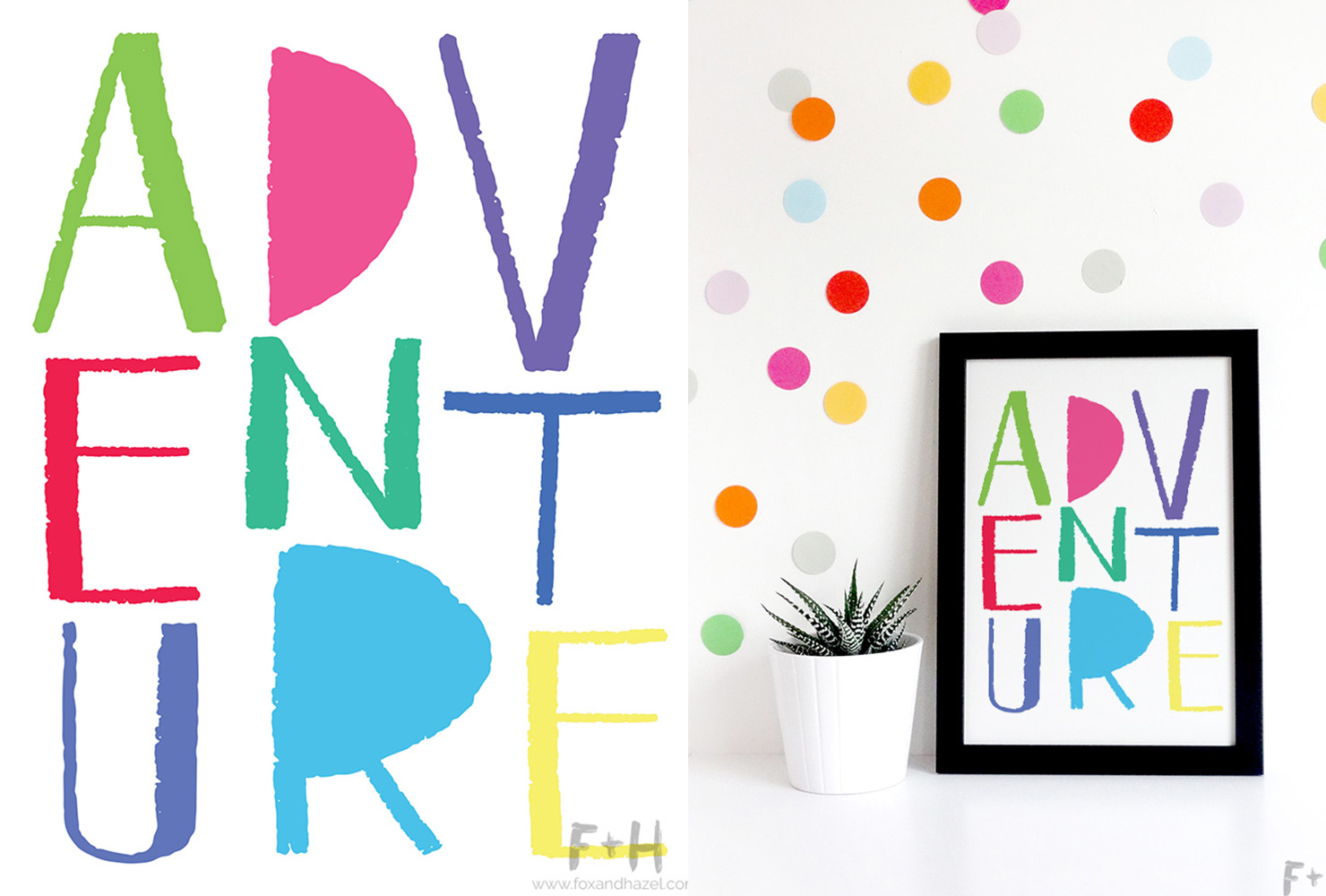 baby gifts boys adventure wall print