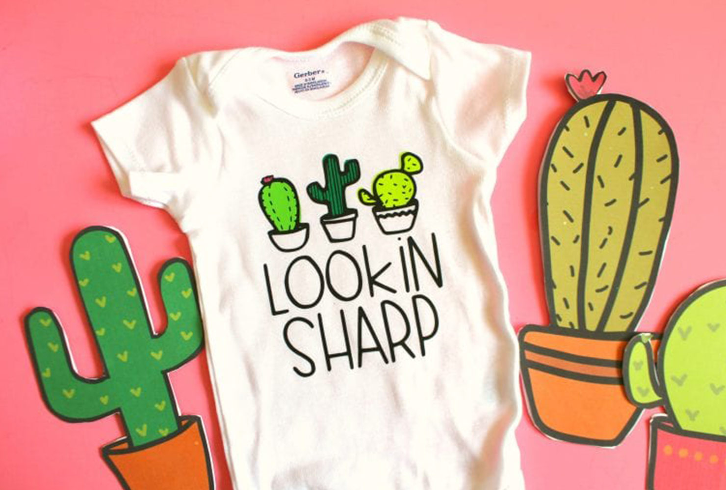 baby gifts boys cactus onesies
