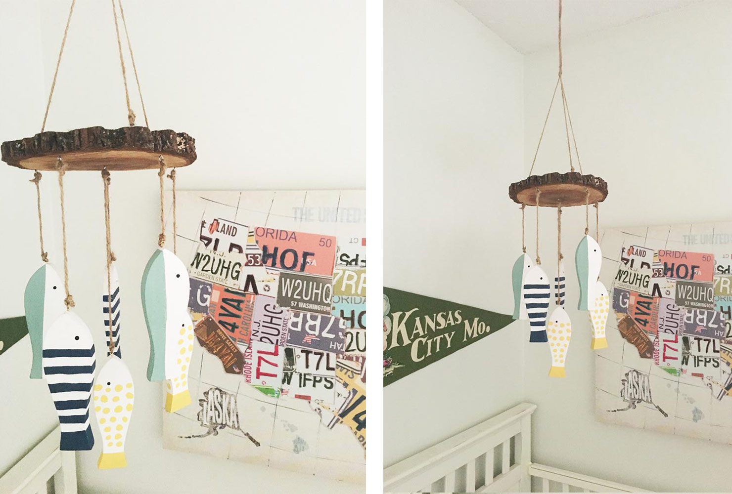 baby gifts boys fish crib mobile
