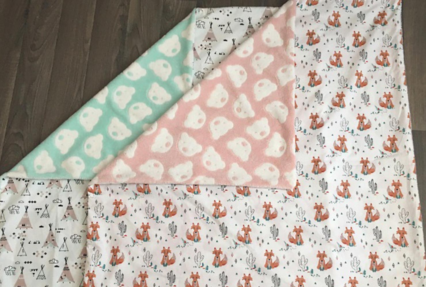 baby gifts girls fleece blanket
