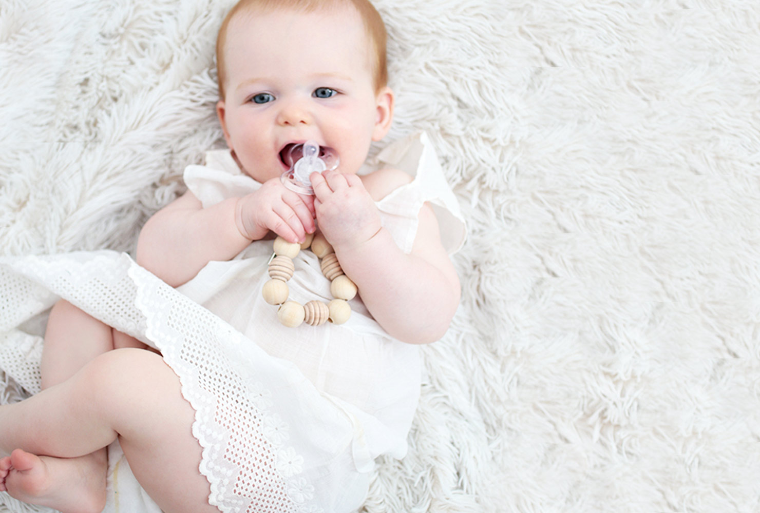 baby gifts girls pacifier clip 
