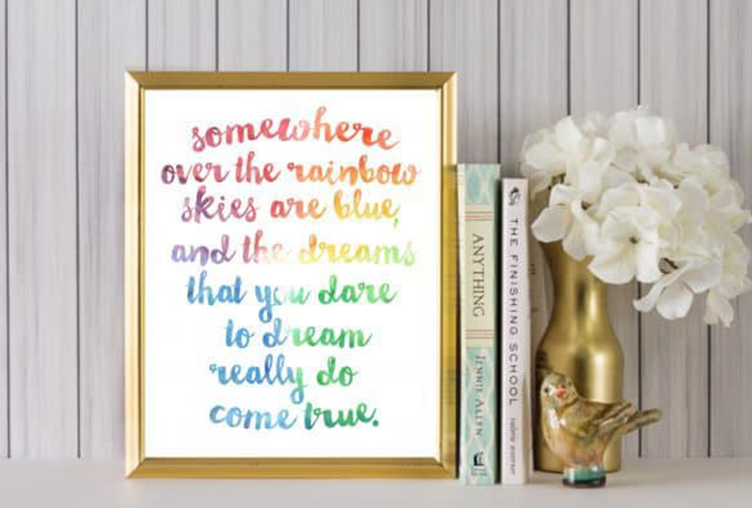 baby gifts girls rainbow print