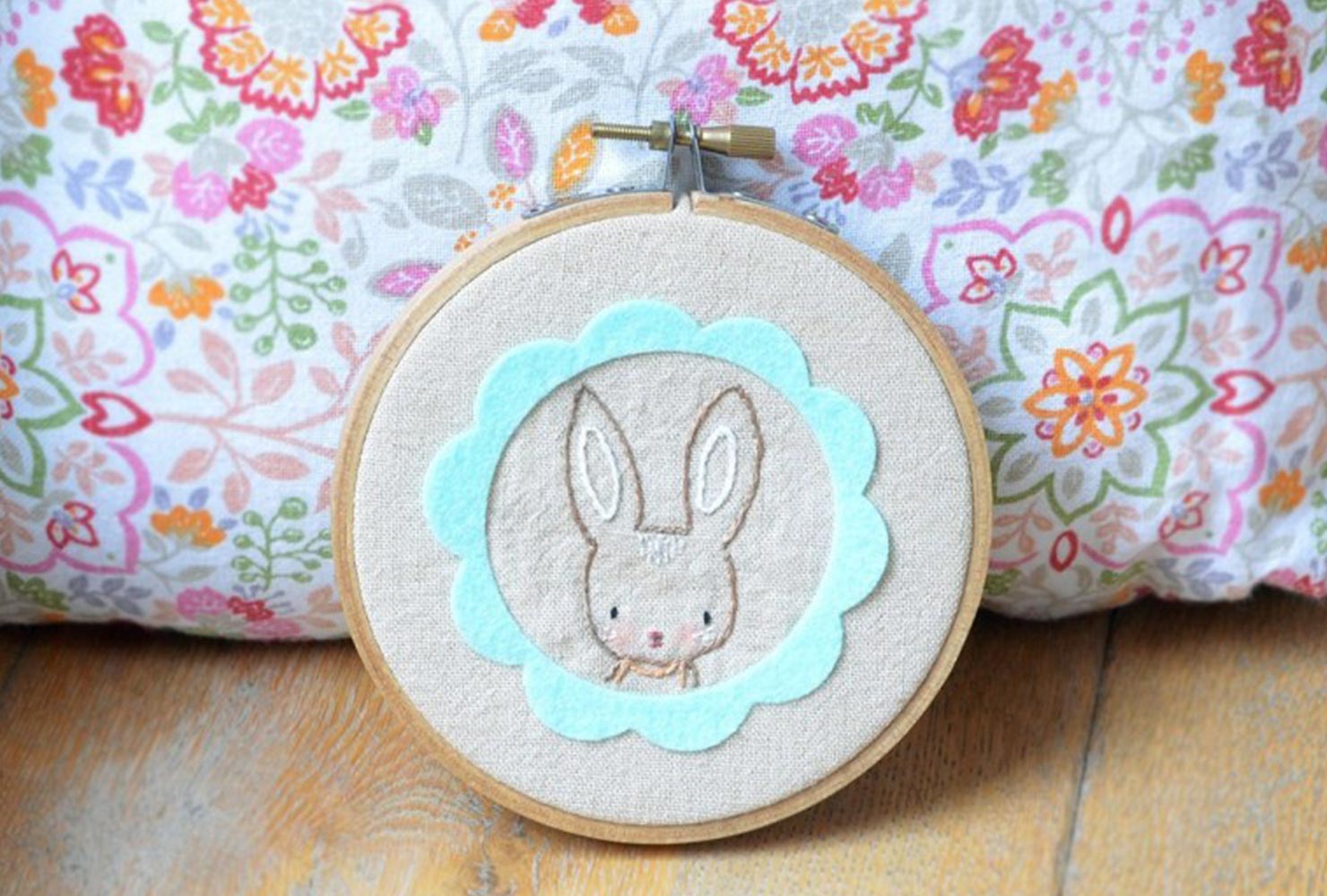 baby gifts girls stitched artwork