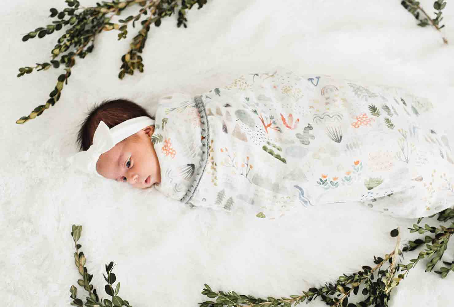 baby gifts girls swaddle blanket