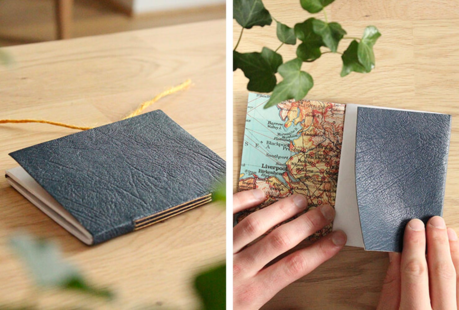 birthday gift ideas leather bound notebook