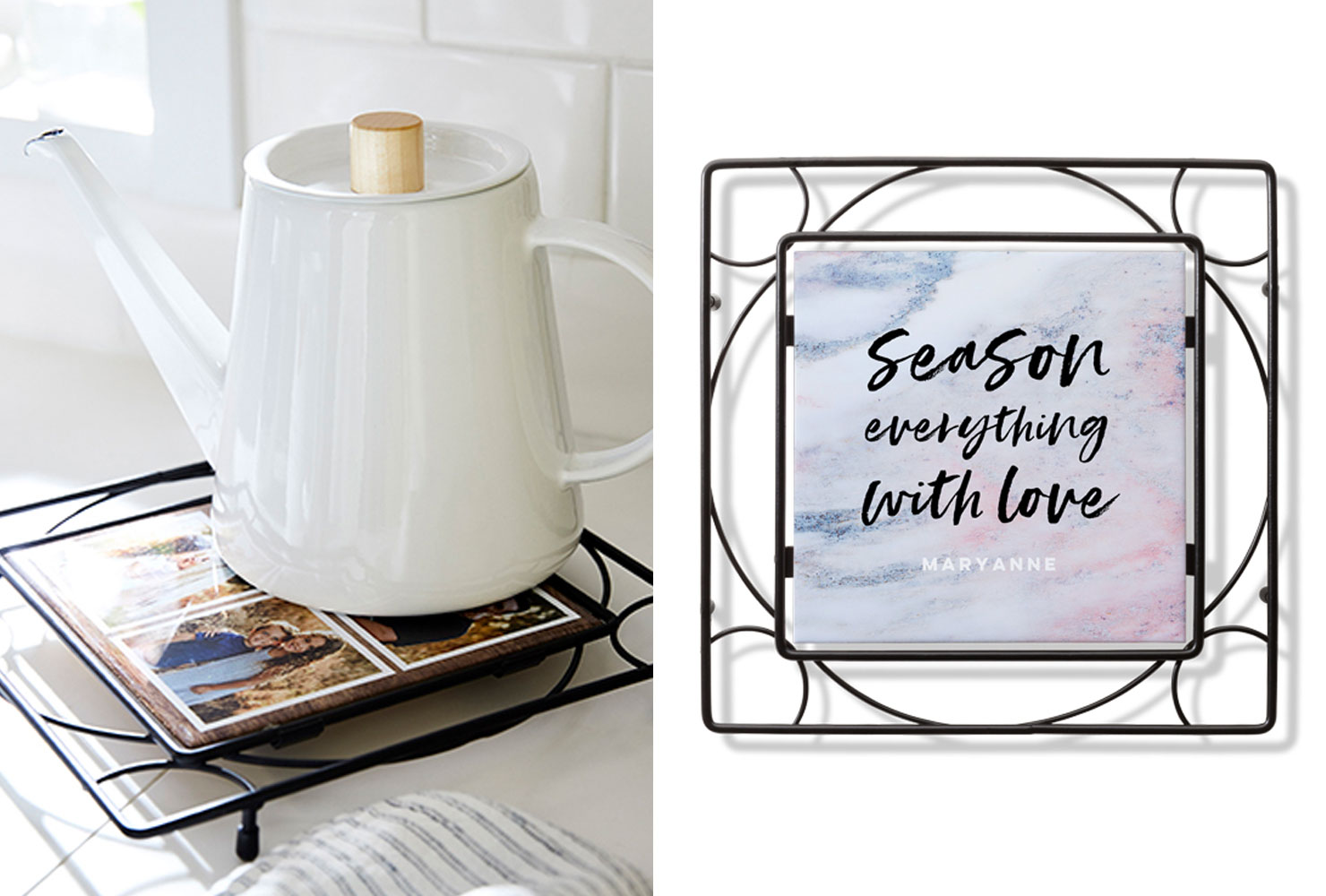 birthday gift ideas photo trivet
