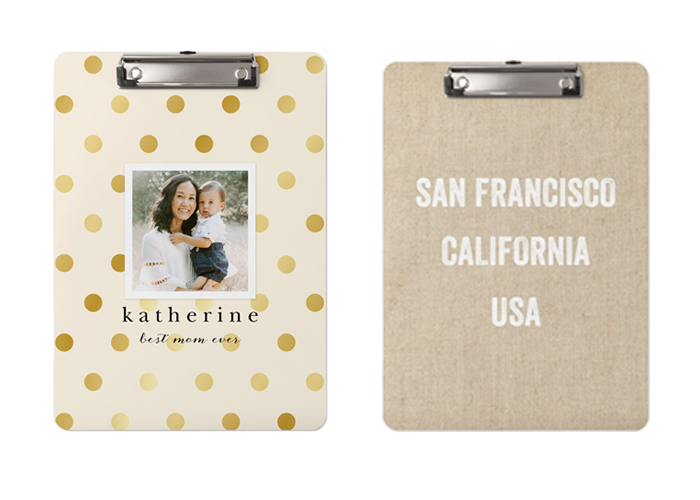 Custom Clipboard options from Shutterfly.