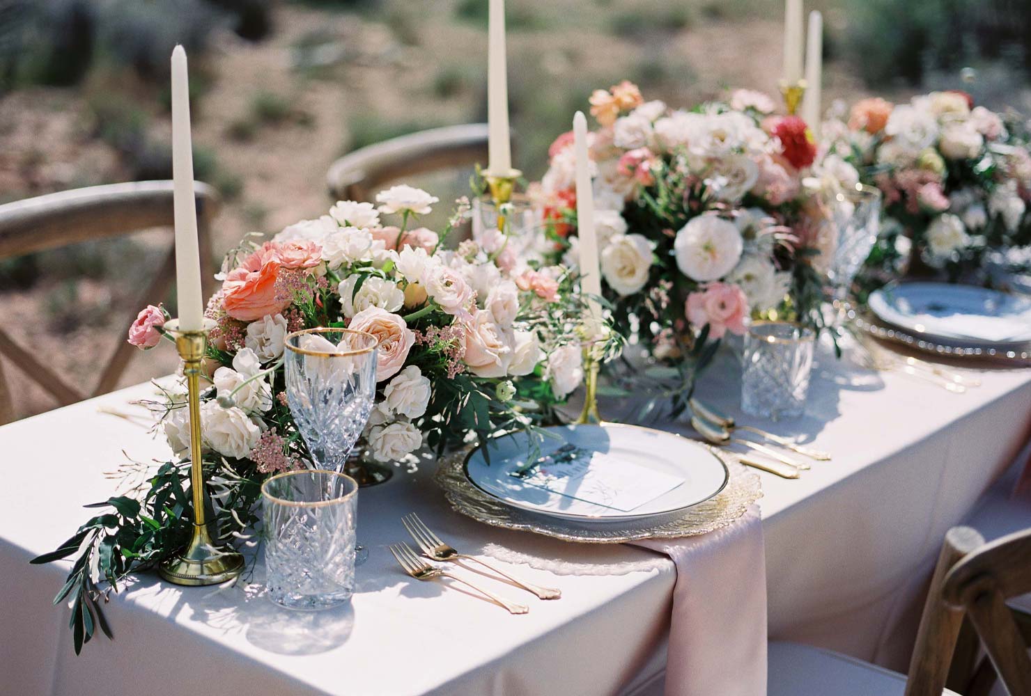 pink and gold wedding elegant pastels