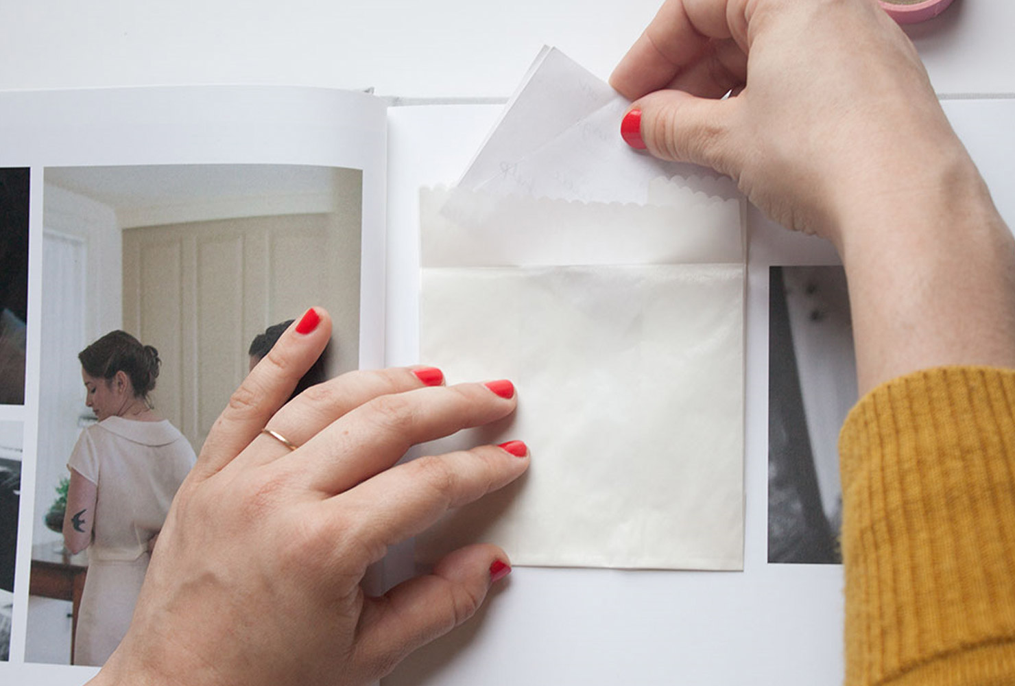 wedding scrapbook ideas notes for later