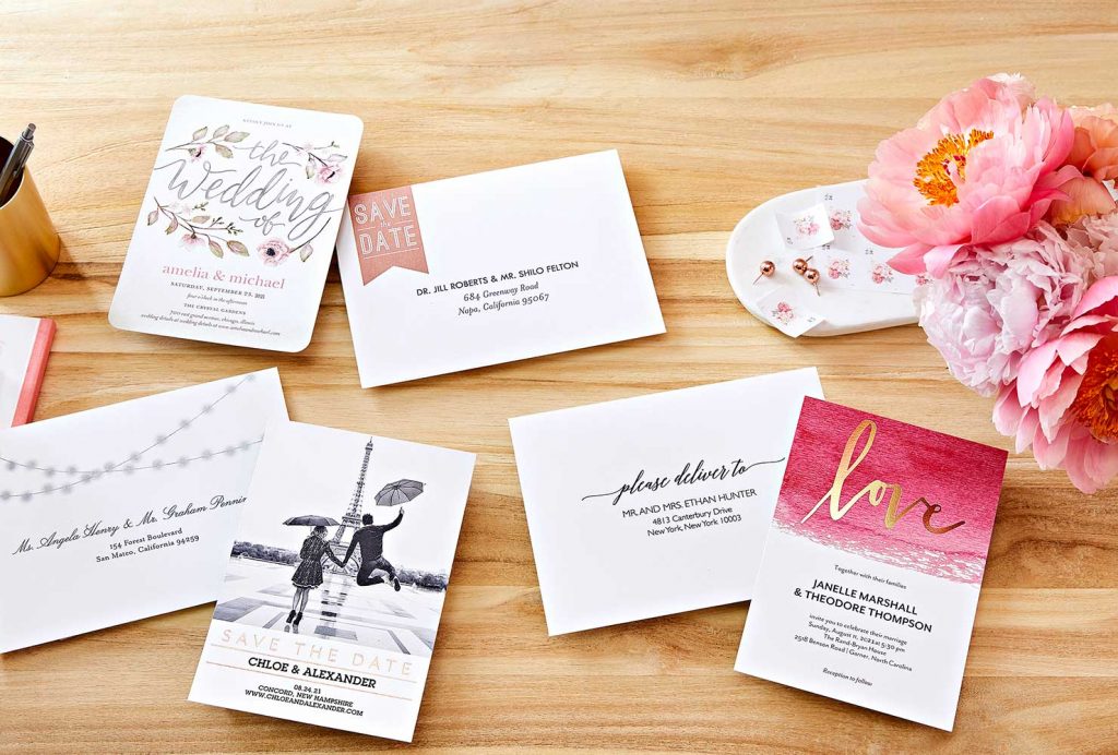 wedding stationery suite.