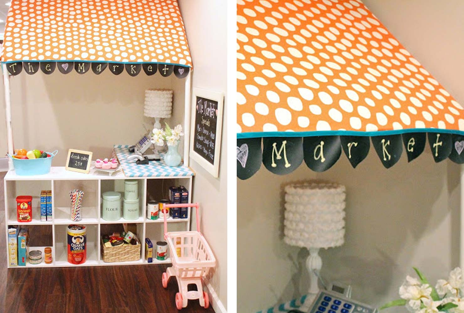 Kids mini supermarket set.