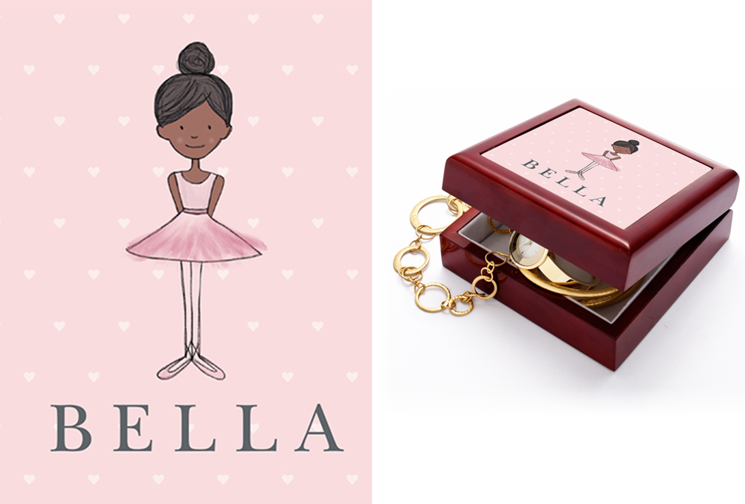 Ballerina keepsake box.