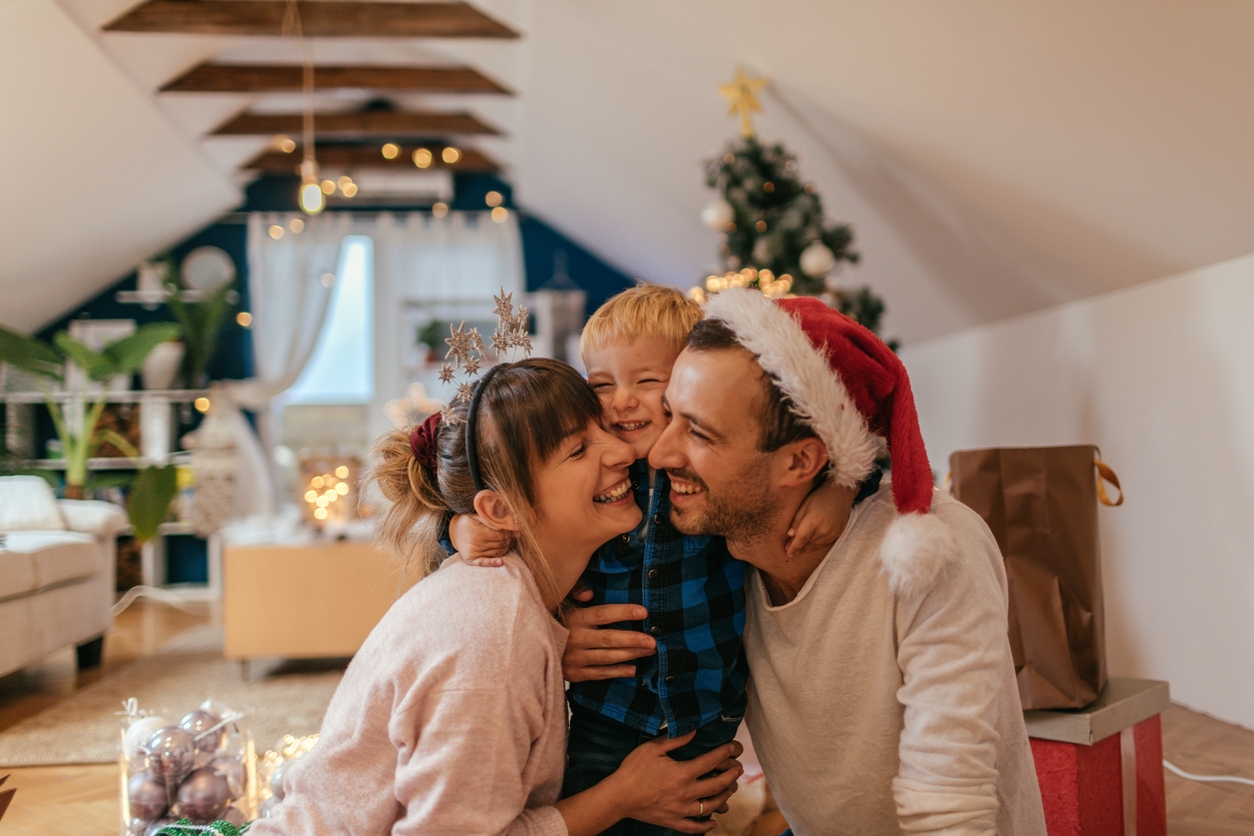 Christmas joy with my family