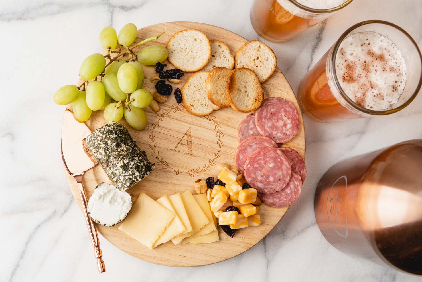 Charcuterie board.