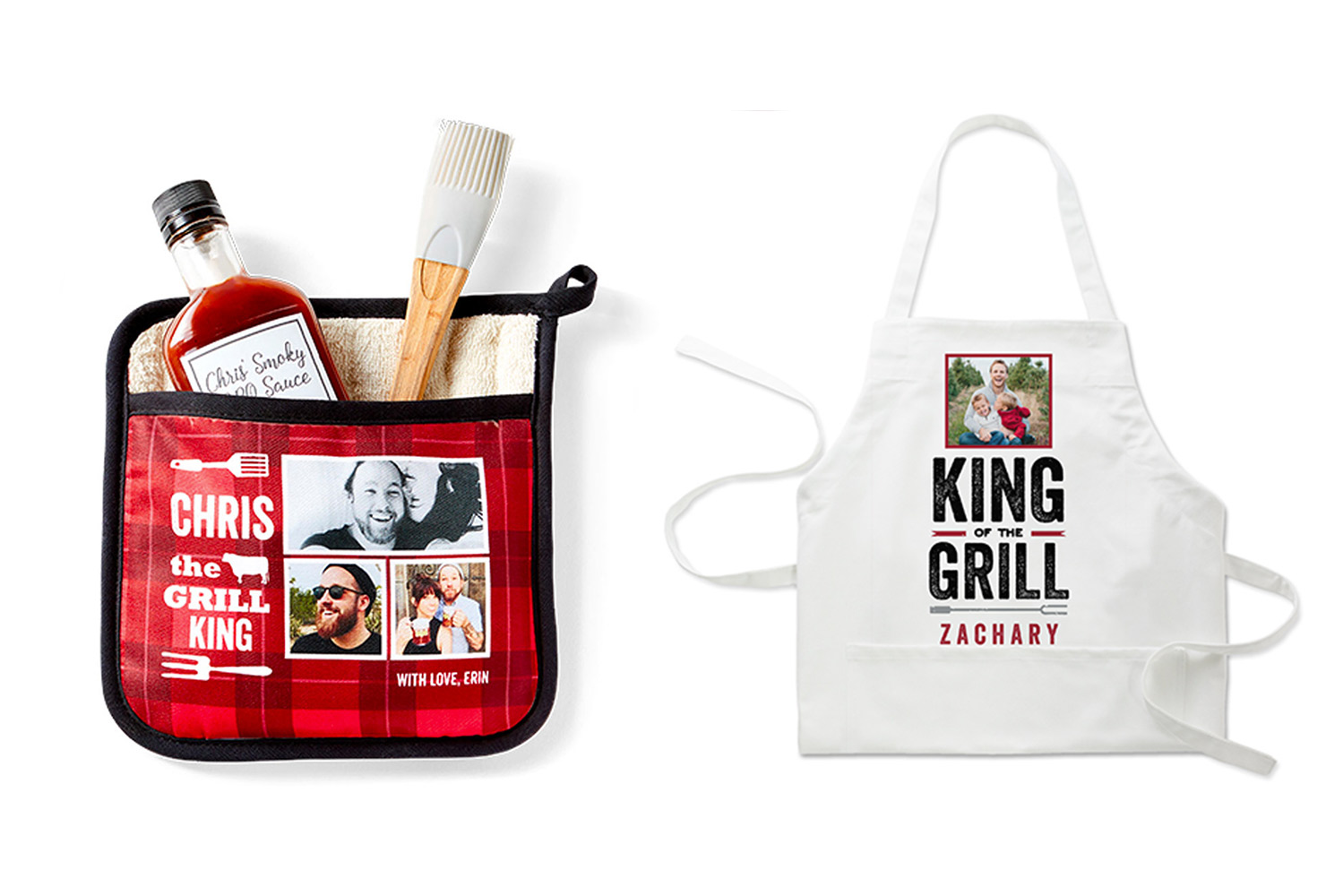 Grill pot holder and apron.