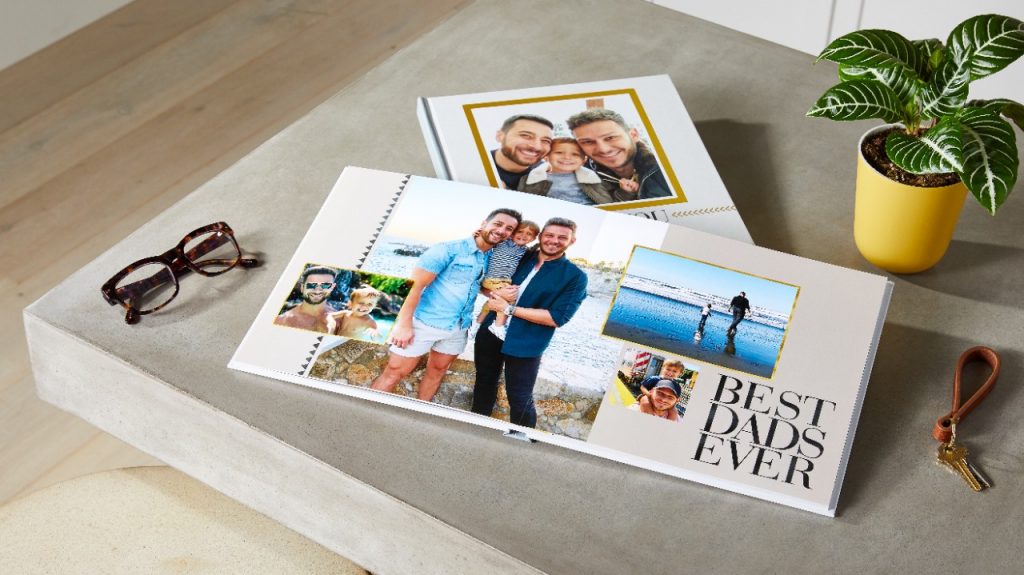 best dads photo book design.