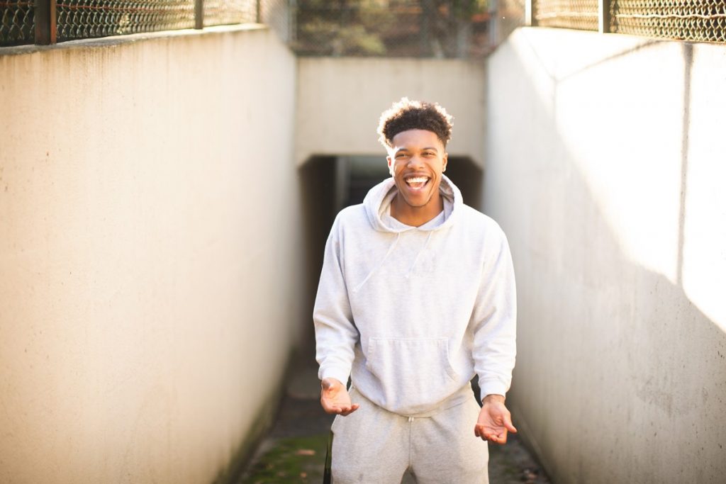 boy graduation portrait