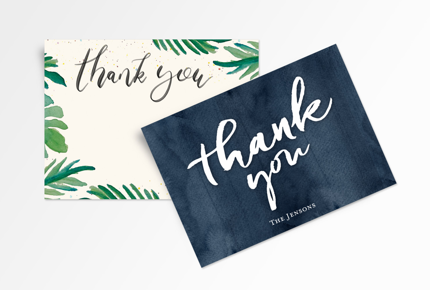 Custom thank you cards 
