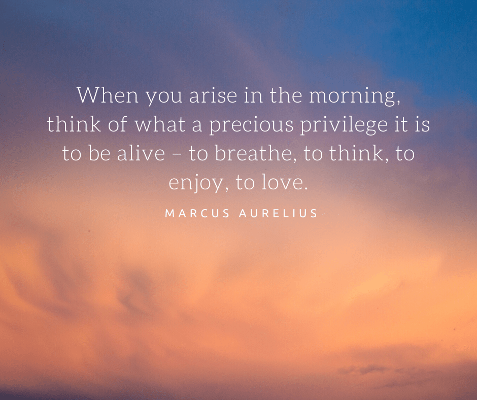 inspirational quote for the morning
