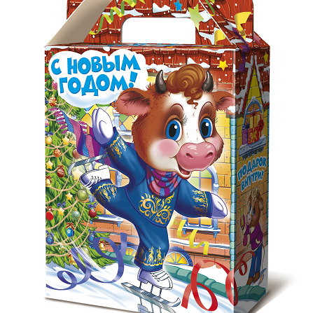 Новогодний подарок 2021 символ года "Завиток" №36